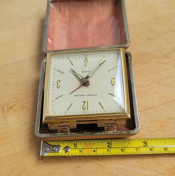 Phinney-walker trunk case alarm pocket watch vintage - Picture 8 of 9